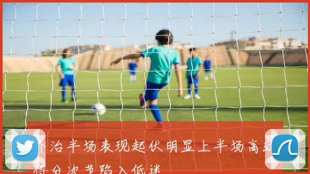 乔治半场表现起伏明显上半场高效得分次节陷入低迷